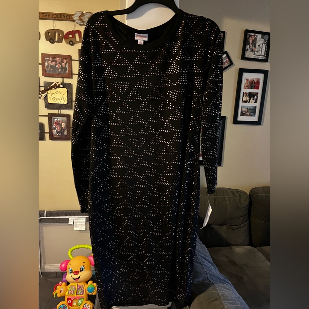 Lularoe dress, never worn, cotton dress size large